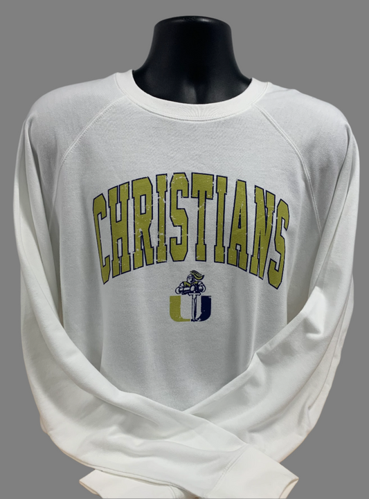 Independent White Christian Crew Neck