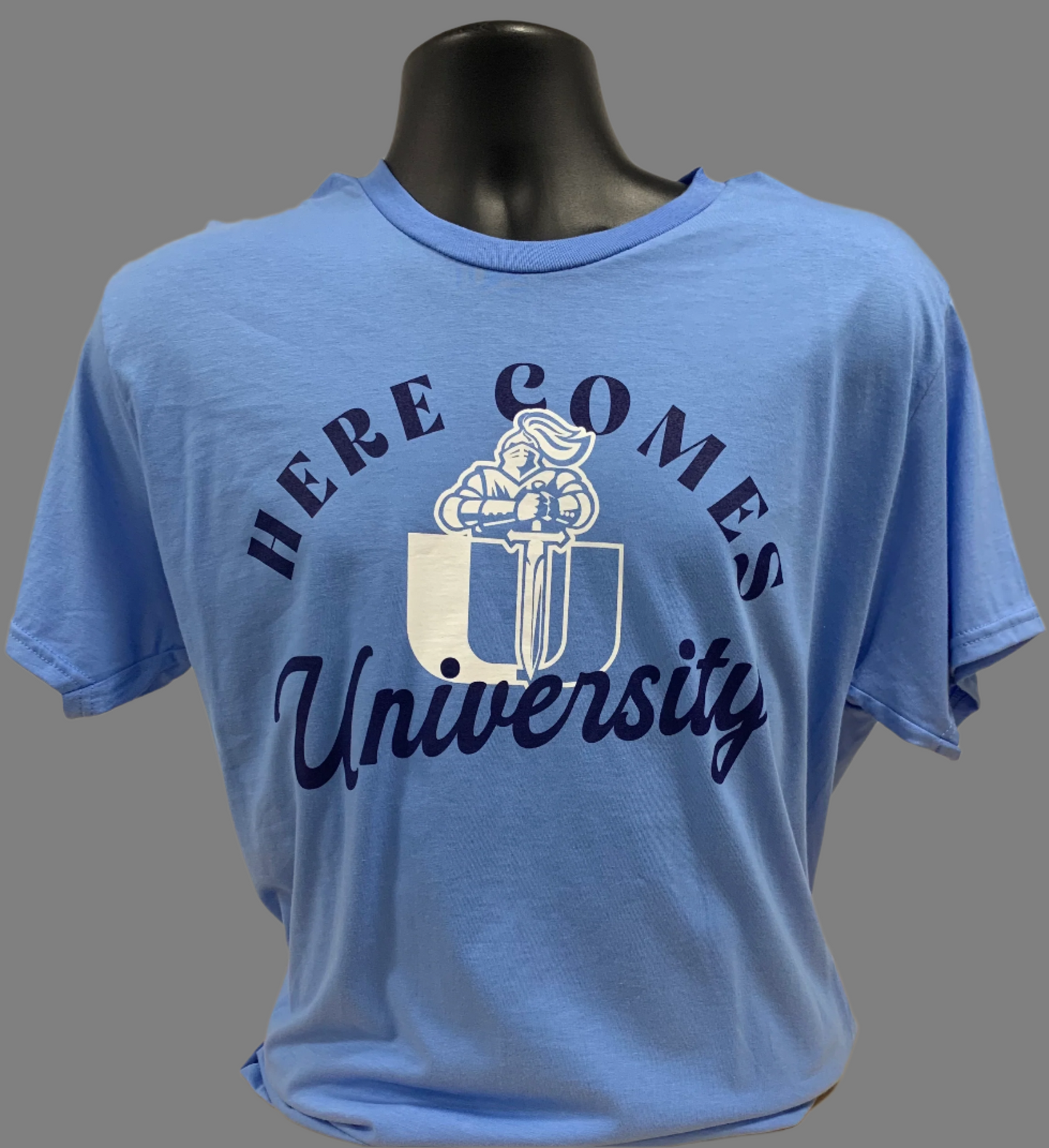 Hanes Youth Blue Here Comes UC T-Shirt